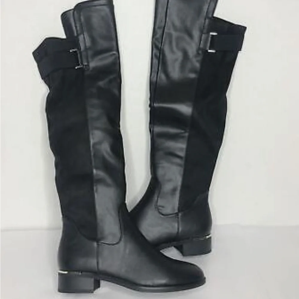 Call It Spring Boxley Black Over The Knee Boot Size 6